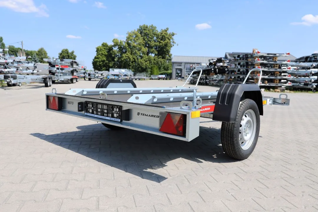 TEMARED MOTO 2 PREMIUM – motorcycle trailer with plywood floor, GVW 750 kg - image 12