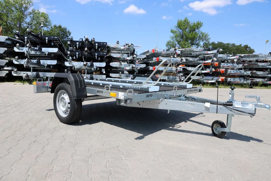 TEMARED MOTO 2 PREMIUM – motorcycle trailer with plywood floor, GVW 750 kg - image 14
