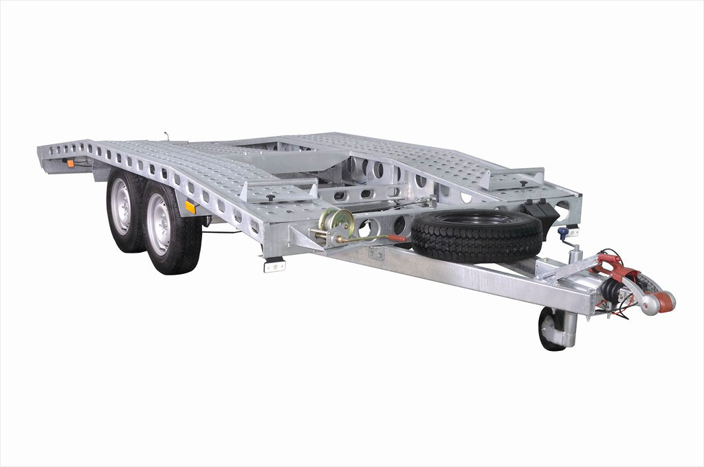 Wiola L27G40 - zweiachsiger Autotransporter, 394x194 cm, zGG 2700 kg