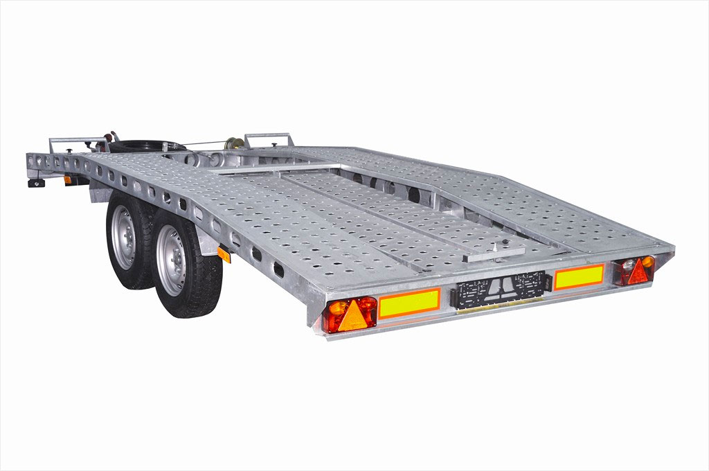 Wiola L27G40 - twin-axle car transporter, 394x194 cm, GVW 2700 kg - image 2