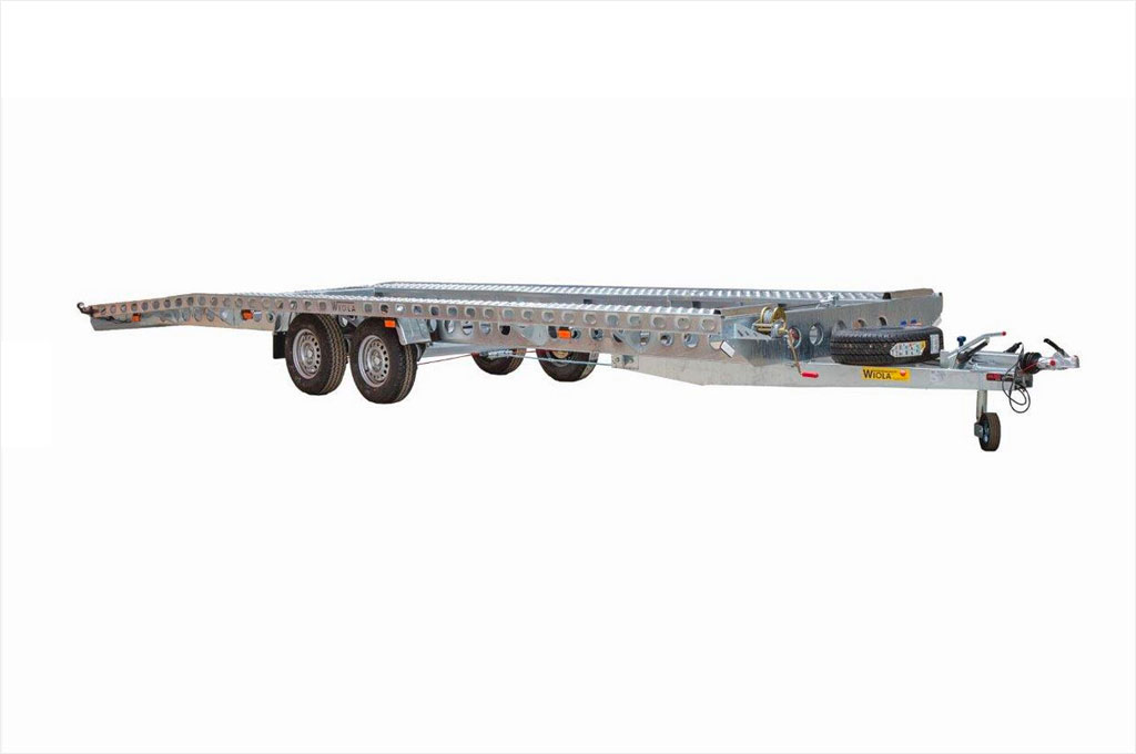 Wiola L35G80 - zweiachsiger Autotransporter, 794x204 cm, zGG 3500 kg